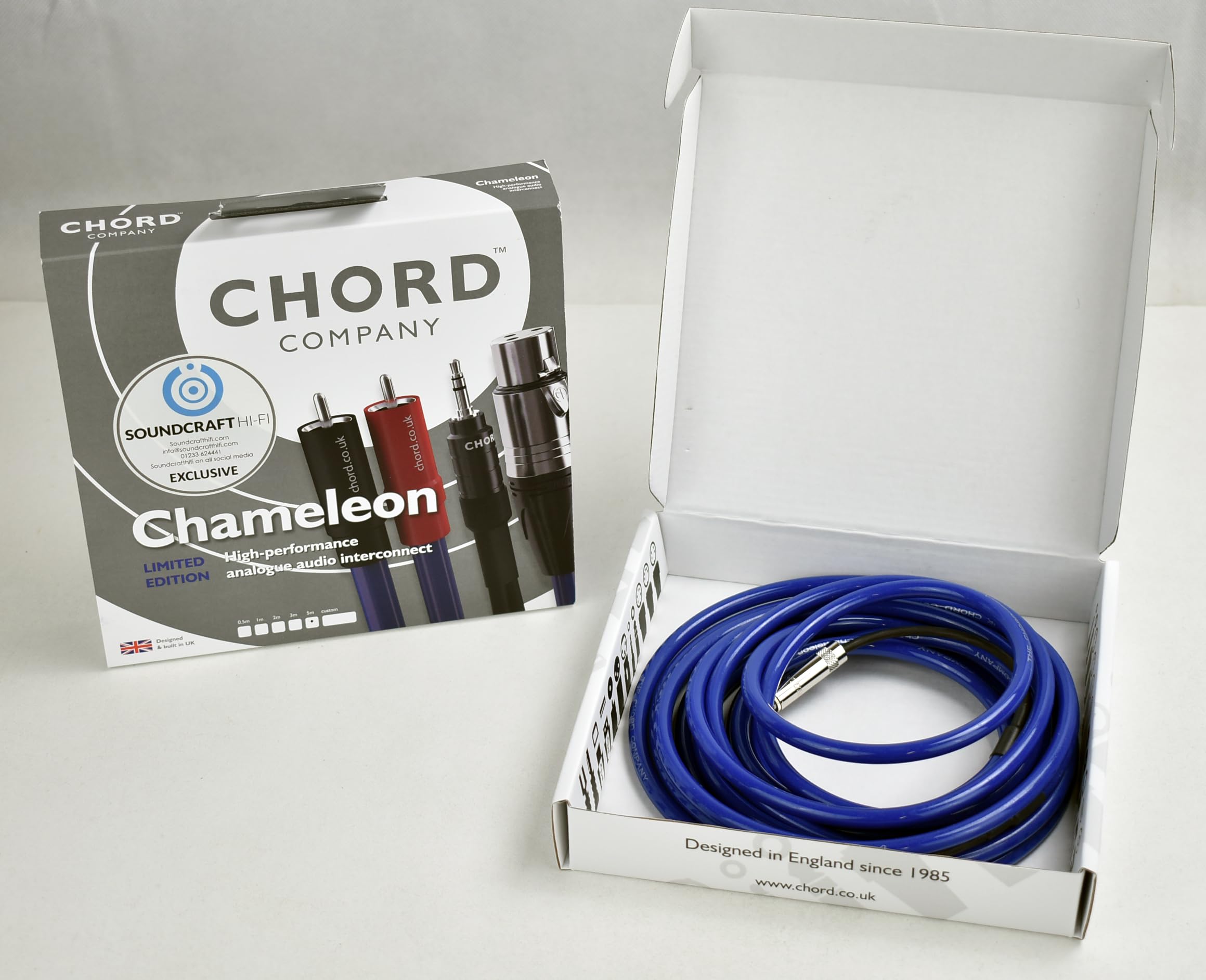 Chord Chameleon Analogue 3.5mm (M) to 3.5mm (F) Mini Jack Audio Extension Cable/Interconnect. Exclusive to Soundcraft Hi-Fi (5.0m) - Image 3