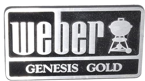 Miniatura 1 de Weber # 90502 Genesis Gold Logo Label