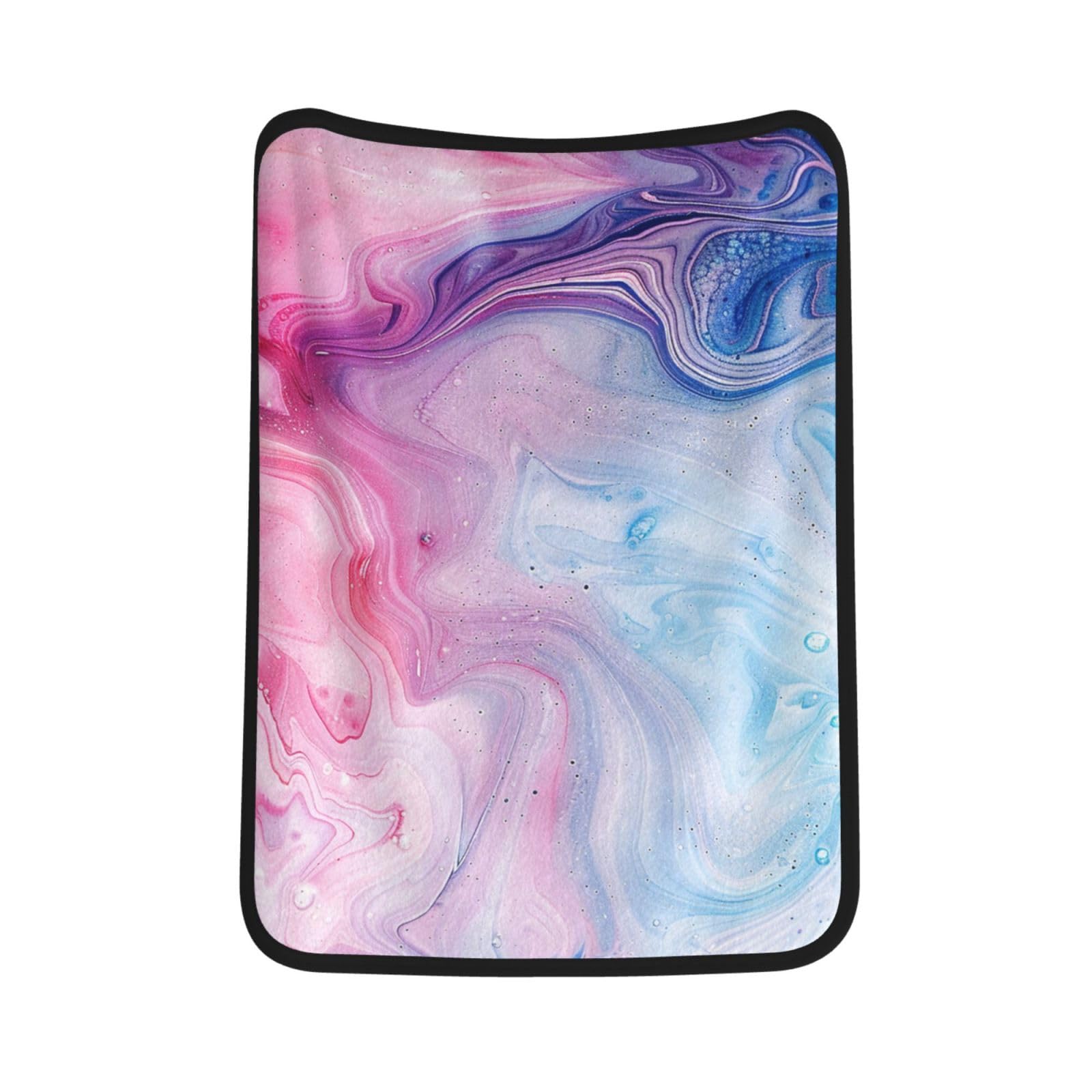 Couverture flanelle marbre coloré plaid canapé chaud toutes saisons 76x101 cm