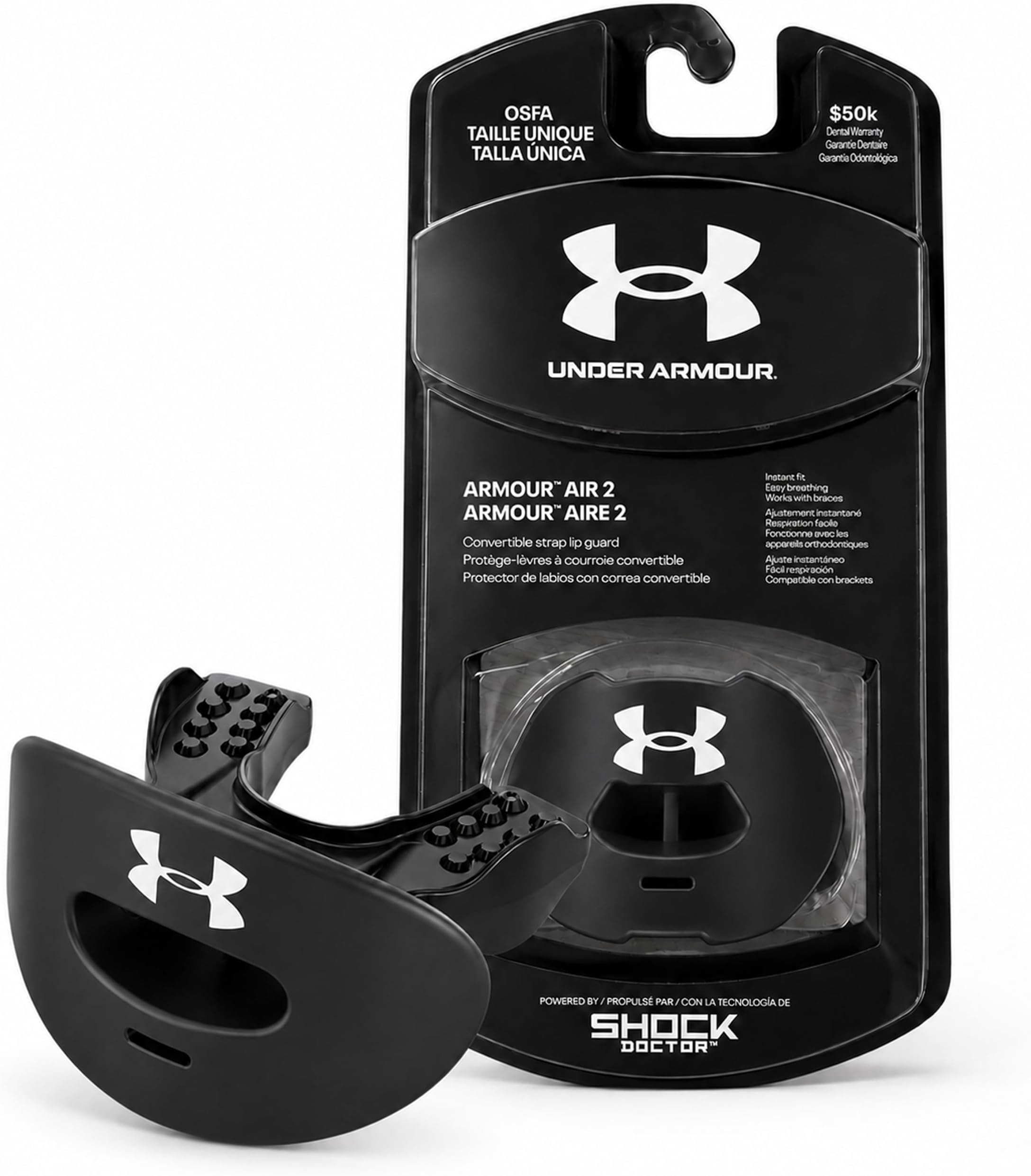 Under Armour Football Mouth Guard, Lip Guard for Football