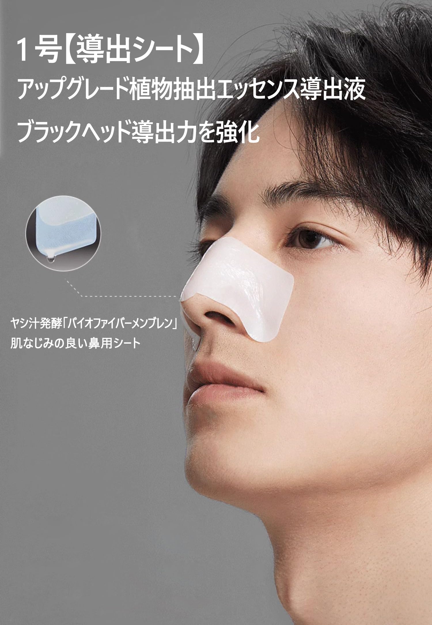 Amazon.co.jp: RNW 毛穴クリア 鼻パック5回分 ツーステップ クリア