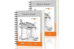 HTVRONT Sketch Books for Kids Ages 8-12