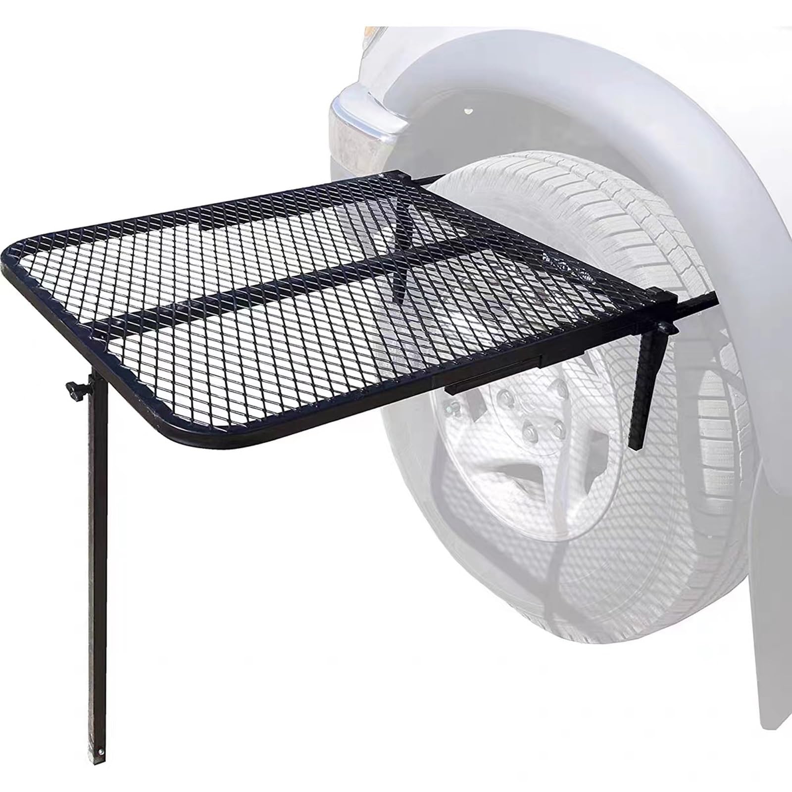 Table de camping pliante et légère d'extérieur avec hauteur réglable