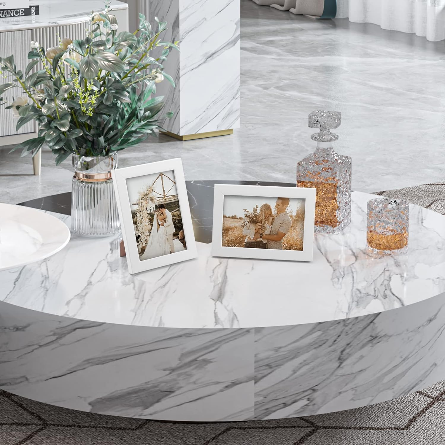 Giftgarden 7 Pack 8.5x11 Picture Frame Black, Award Certificate Diploma Document Bulk 8.5 x 11 Frames for Wall or Tabletop Display