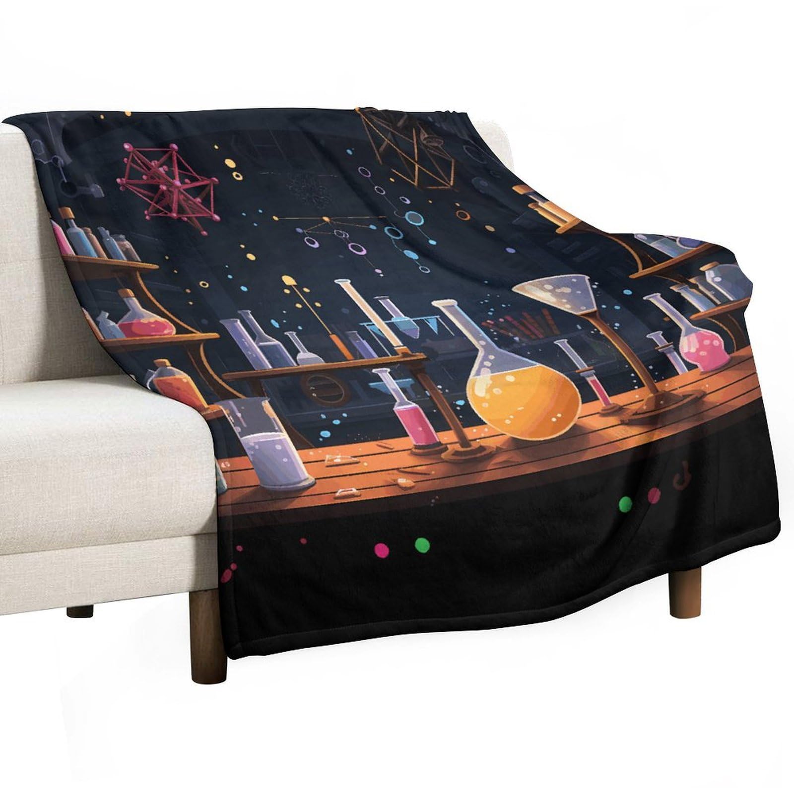 Couverture en flanelle anti-boulochage pour des nuits douces et douillettes