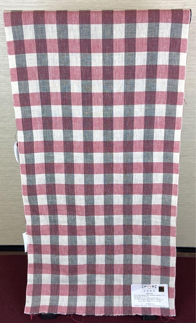 新品在庫】伊勢木綿反物ひとえ夏用 新品在庫】伊勢木綿反物ひとえ夏用