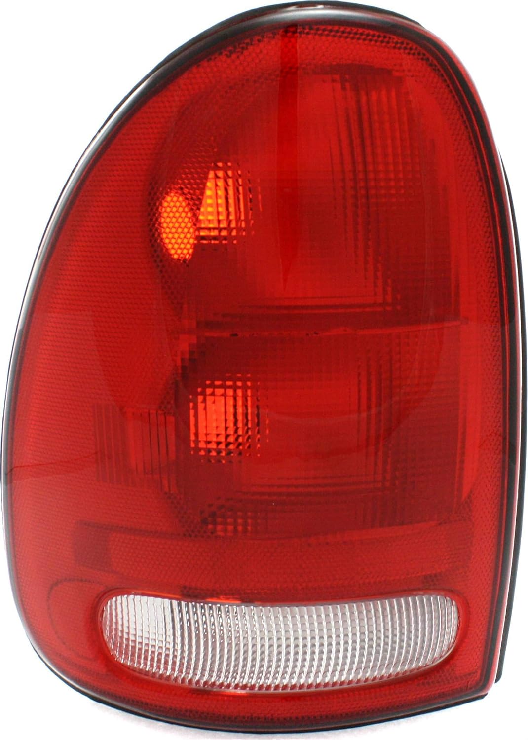 Evan Fischer Tail Light Lens and Housing Compatible with 1998-2003 Dodge Durango Driver Side