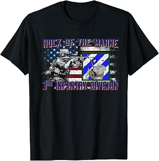 3rd Infantry Division 3ID Rock of the Marne Fort Stewart T-Shirt