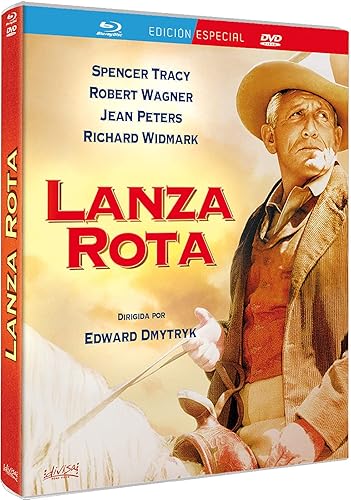 Broken Lance (1954) (Blu-Ray & DVD Combo) Blu-Ray, Reg.ABC Import - Spain