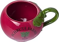 Vista 10 de Silver Buffalo The Office Schrute Farms - Taza de cerámica rústica esculpida en 3D, 20 onzas