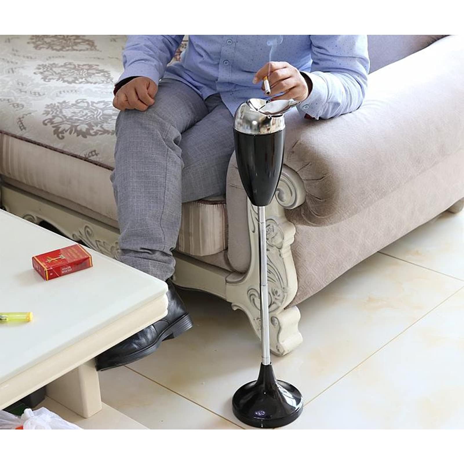 cigarette butt stand Amazon.com: Cigarette Butt Container - Cigar Ashtray Stand
