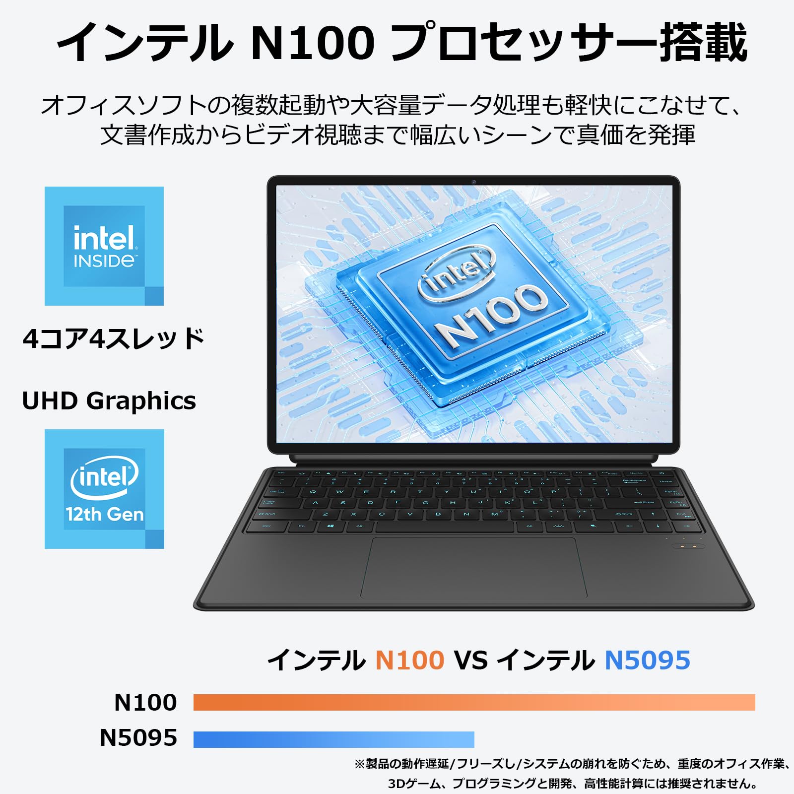 Amazon.co.jp: 14インチ大画面 2in1タブレット PC Office搭載 Celeron