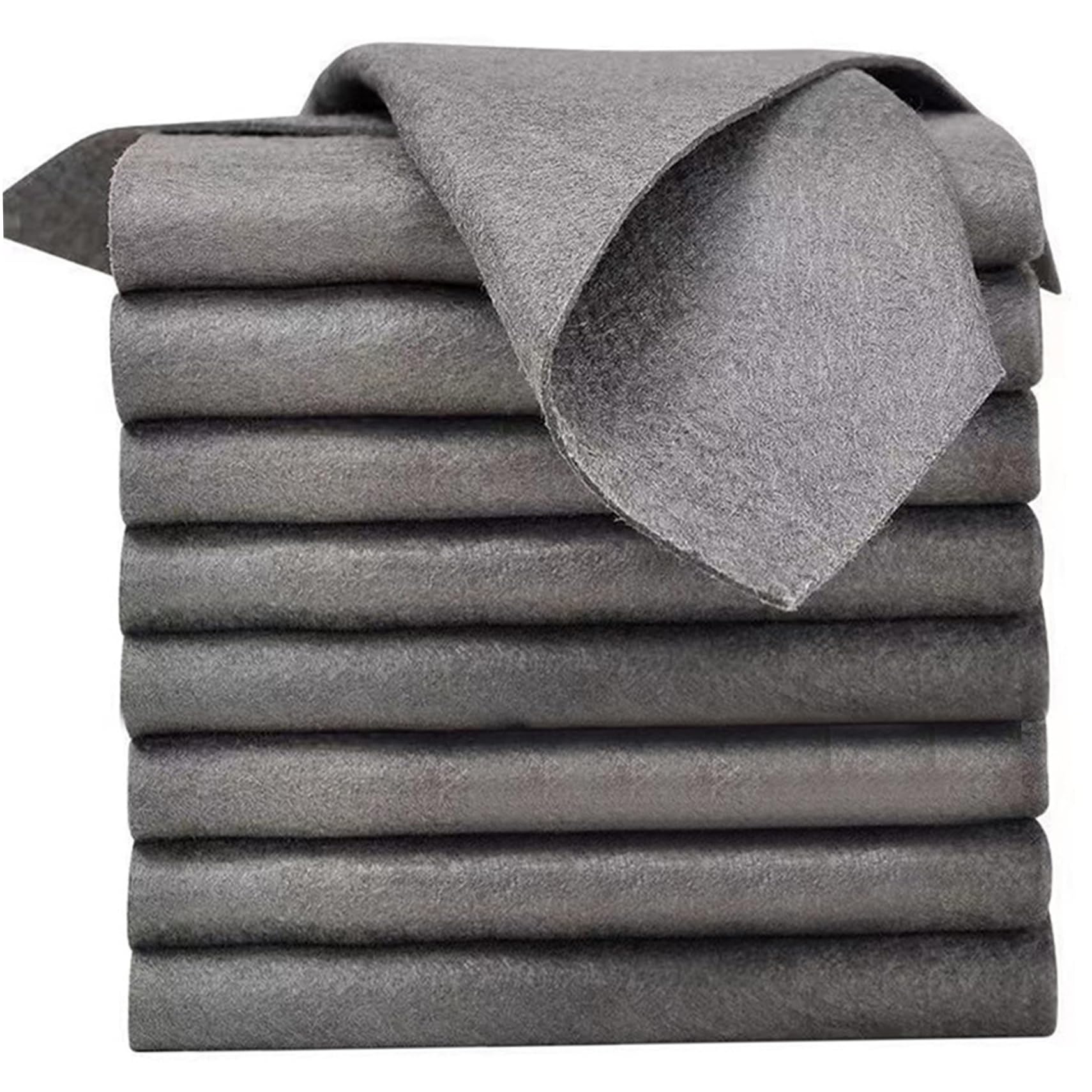 CAKEEYUM 8Pcs Microfiber Cleaning Cloth Streak-Free Thickened Cleaning Cloths Reusable & Non-Pilling Multipurpose Rags for Windows, Mirror, Glass, Kitchen Microfiber Cloth, Cloths, Glas