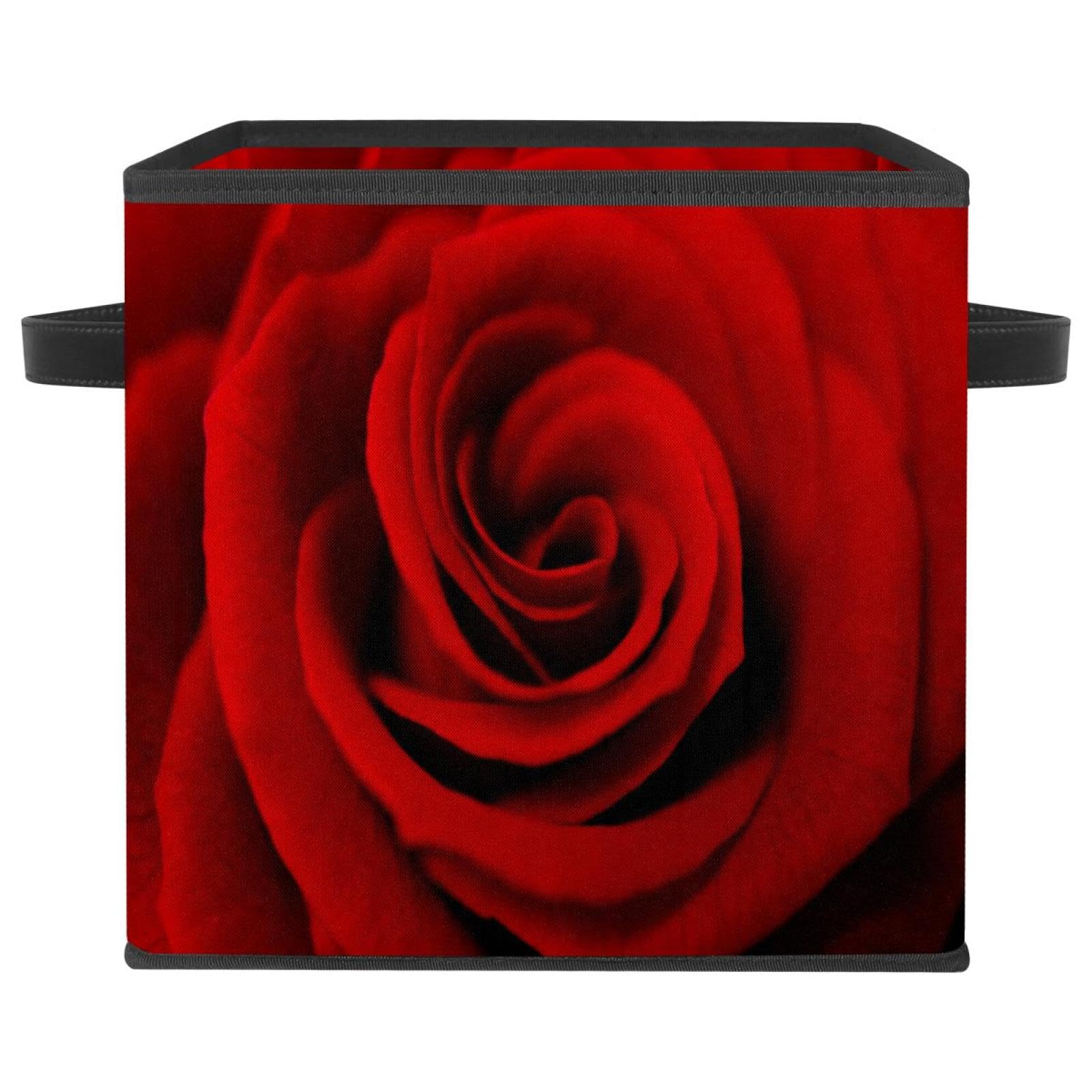 Boîte de rangement pliable pour jouets et vêtements de chambre d'enfant rose rouge