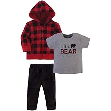 Little Treasure Baby Hoodie, Bodysuit Or Tee Top, and Pant Set