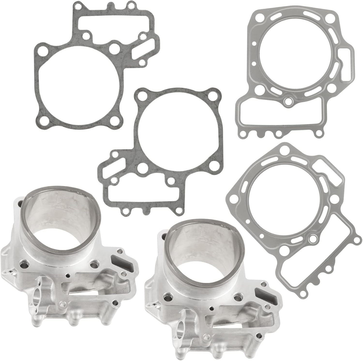 Caltric Front and Rear Cylinder with Gaskets Compatible with Kawasaki Teryx 800 KRF800 2014 2015 2016-2022