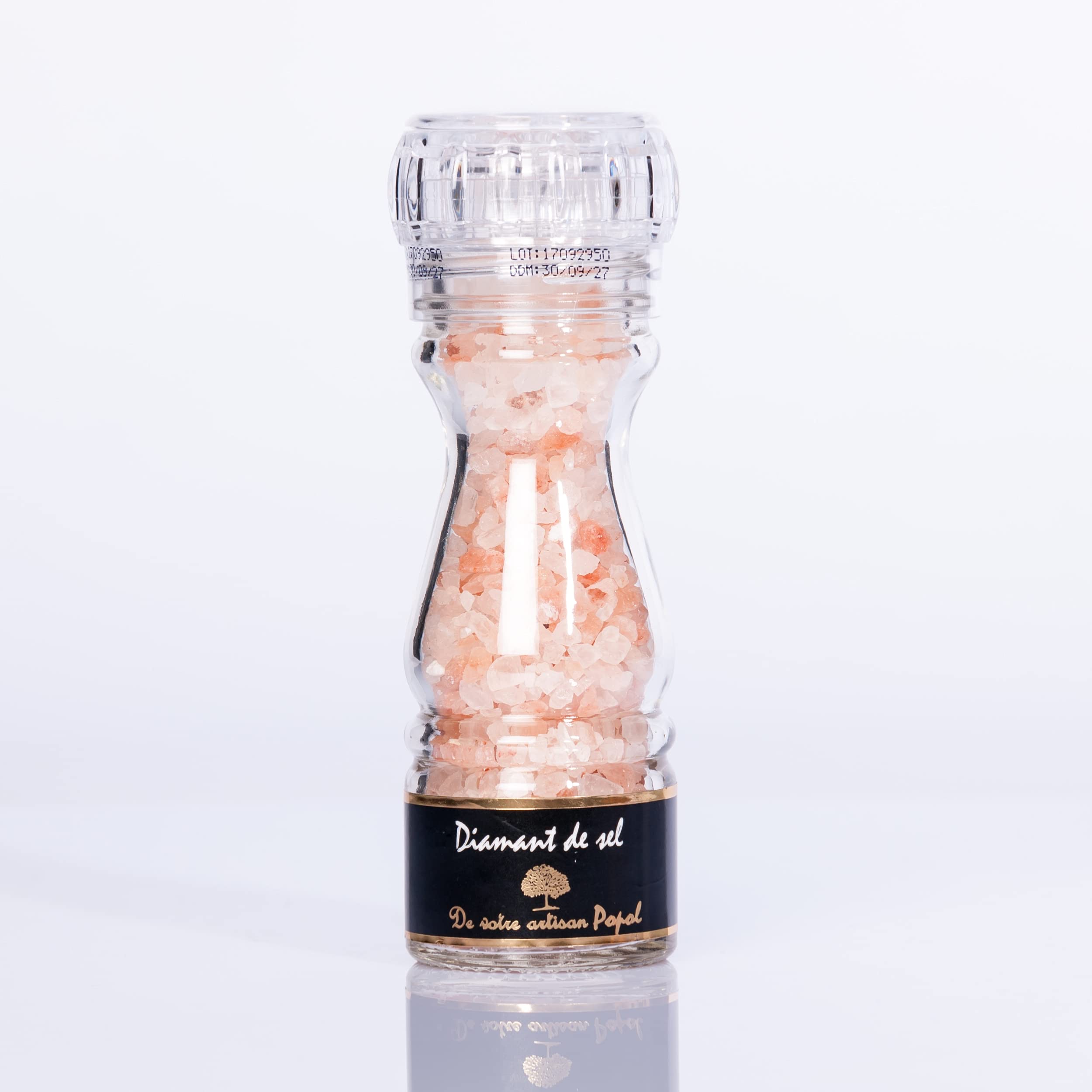 Popol Coffret Sels Et Poivres - Moulins Pour Un Assaisonnement Parfait | Sel Rose De L'Himalaya Poivre Noir Sarawak Au Piment D'Espelette Le Cadeau Idéal , 3 Unité (Lot 1)