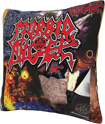 Miniatura 2 de Morbid - Fundas de almohada decorativas de ángeles con banda de metal para sofá cama, decoración decorativa del hogar para todas las estaciones,