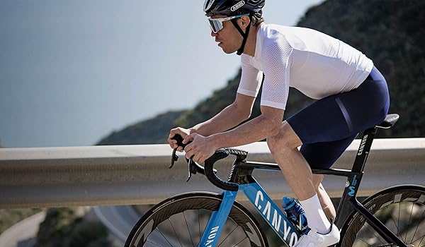 Bicycle Helmet Moxilyn Cycling MOXILYN Men's Cycling Bib Shorts 4D