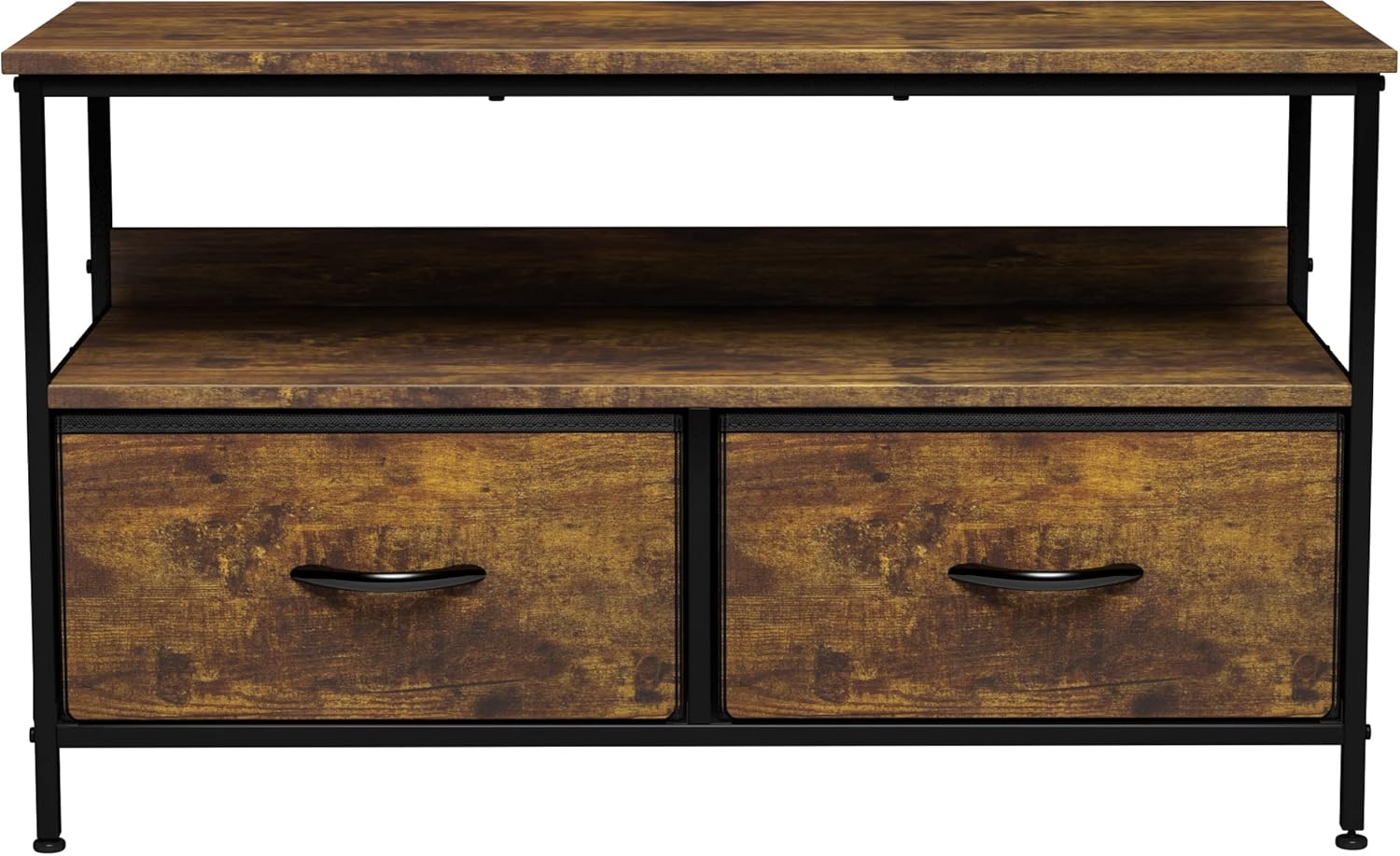 Sorbus TV Stand Dresser with 2 Drawers - Television Riser Chest with Storage - Bedroom, Living Room, Closet, & Dorm Furniture