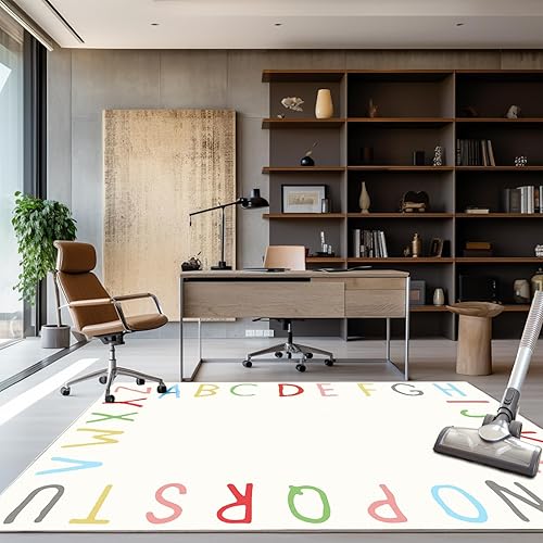 Miniatura 5 de SHIPKEY Alfombras para sala de estar, de 4 x 6 pies, alfombra moderna grande para niños (47.2 x 70.9 in)
