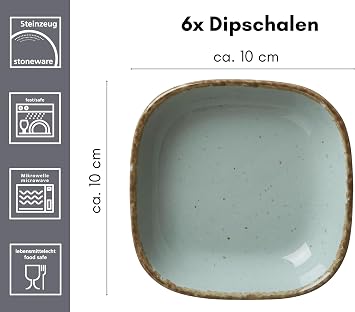 Ritzenhoff & Breker 2 Dip bowls blue