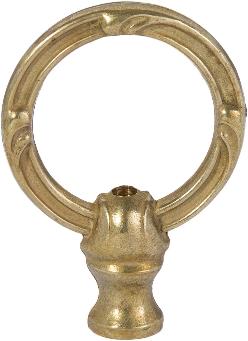 B&P Lamp® 2 5/8 Inch Cast Brass Decorative Loop