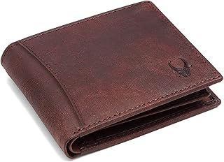wildhorn Blue Leather Men's Wallet (WH1173) (Brown Crackle 1)-picture-45