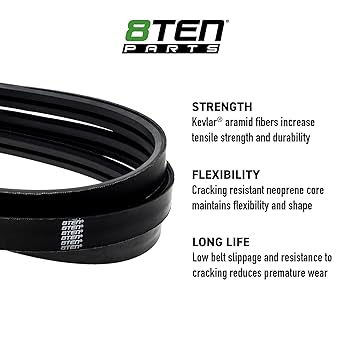 Amazon.com: 8TEN Belt with Kevlar for Kubota RCK60 RCK60P