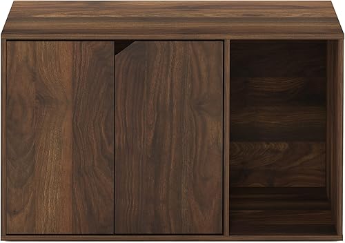 Vista 43 de Furinno Peli Caja de arena pequeña, nogal Columbia Nuez Columbia