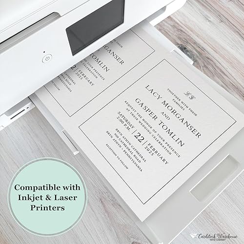 Miniatura 6 de Cardstock Warehouse Foundations Barely Gray - 8.5 x 11 pulgadas, 100 libras, 9.52 ozm, papel de cartulina 100% reciclado, 25 hojas