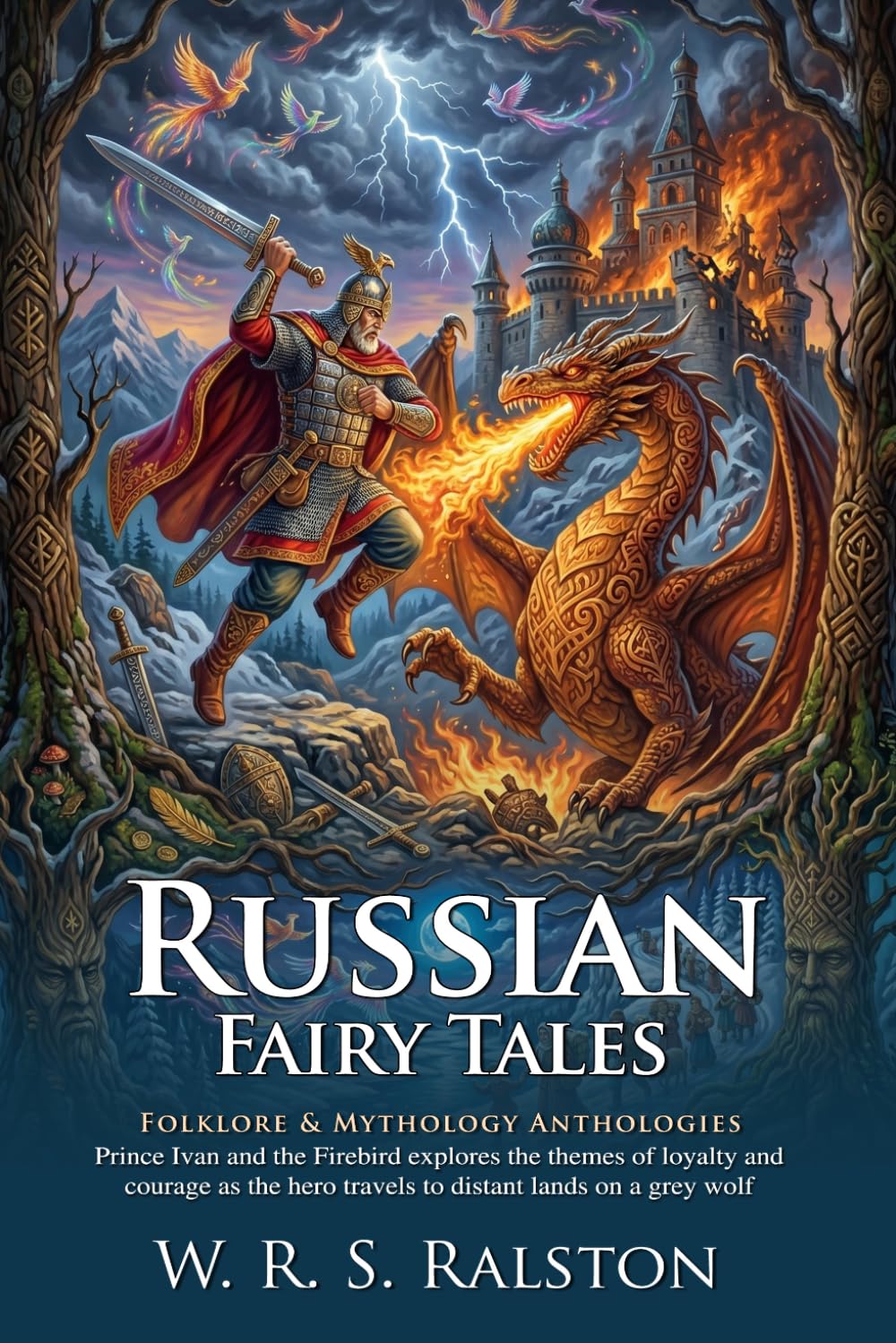 Russian Fairy Tales: Magical Slavic Folklore and Ancient Legends: Epic Muscovite Magic - Fully Illustrated Edition with Author Biography