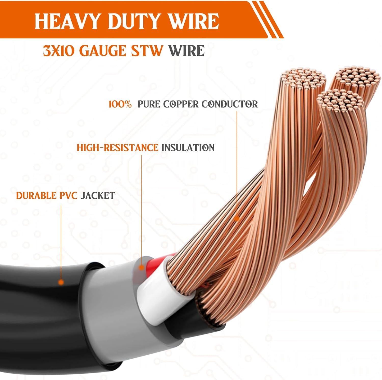 Kanayu 20FT 30 Amp to 15 Amp Marine Shore Power Adapter Extension Power Cord Compatible with NEMA L5-30P to 5-15/20R 10AWG 30Amp to 20Amp T Blade Marine Plug 125V Household Outlet Pigtail Boat Adapter