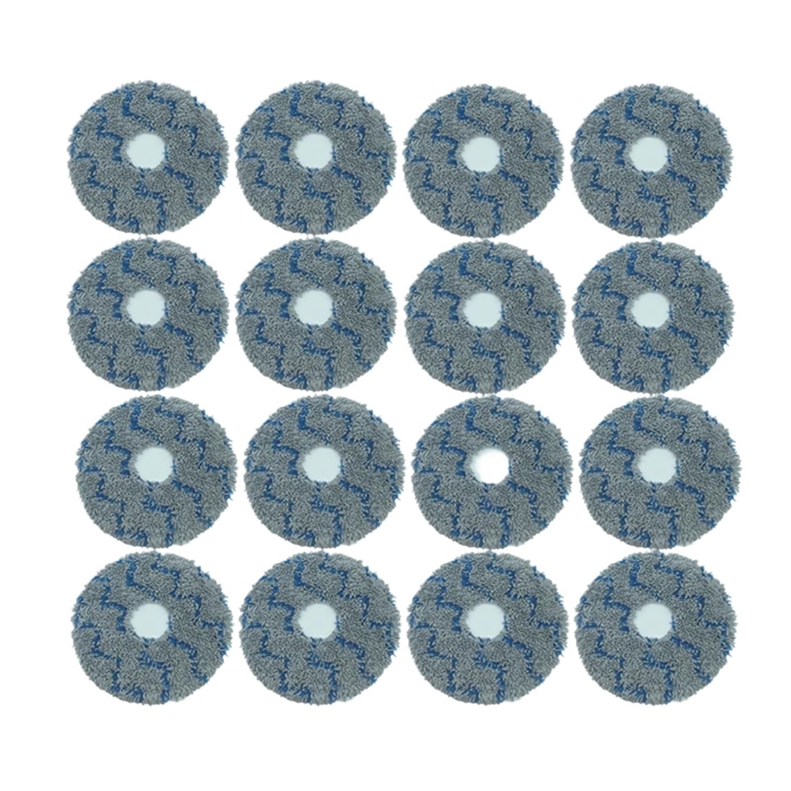 KRHZYPLAE Robotic Vacuum Cleaner Washable Mop Cloth Rags Parts Mop Pads Stent Replacement Accessories,Compatible For Xiaomi,Omni Robot X10+(Set4)