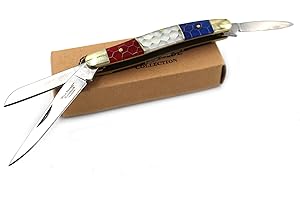 Kissing Crane Pocket Knives - Wild Turkey Handmade 3 Blade Gentleman's Pocket Knife