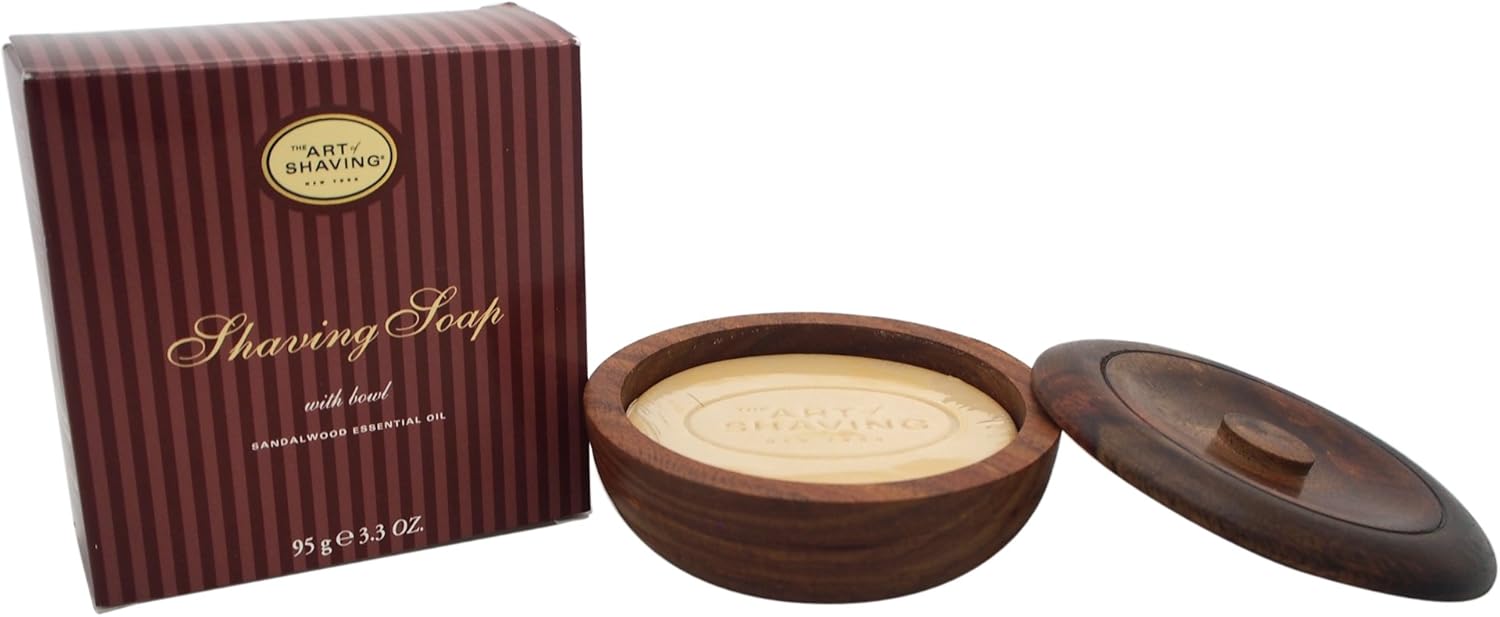 The Art Of Shaving Shaving Soap Bowl Sandalwood Shaving Soap in Jar 95
