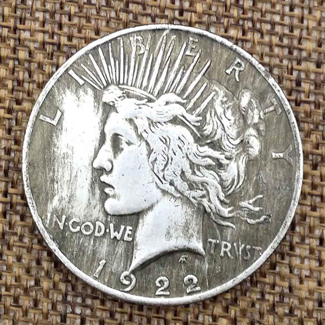 Réplique Dollar Morgan 1885 – Plaqué Argent 925, Collection, Cadeau Sympa