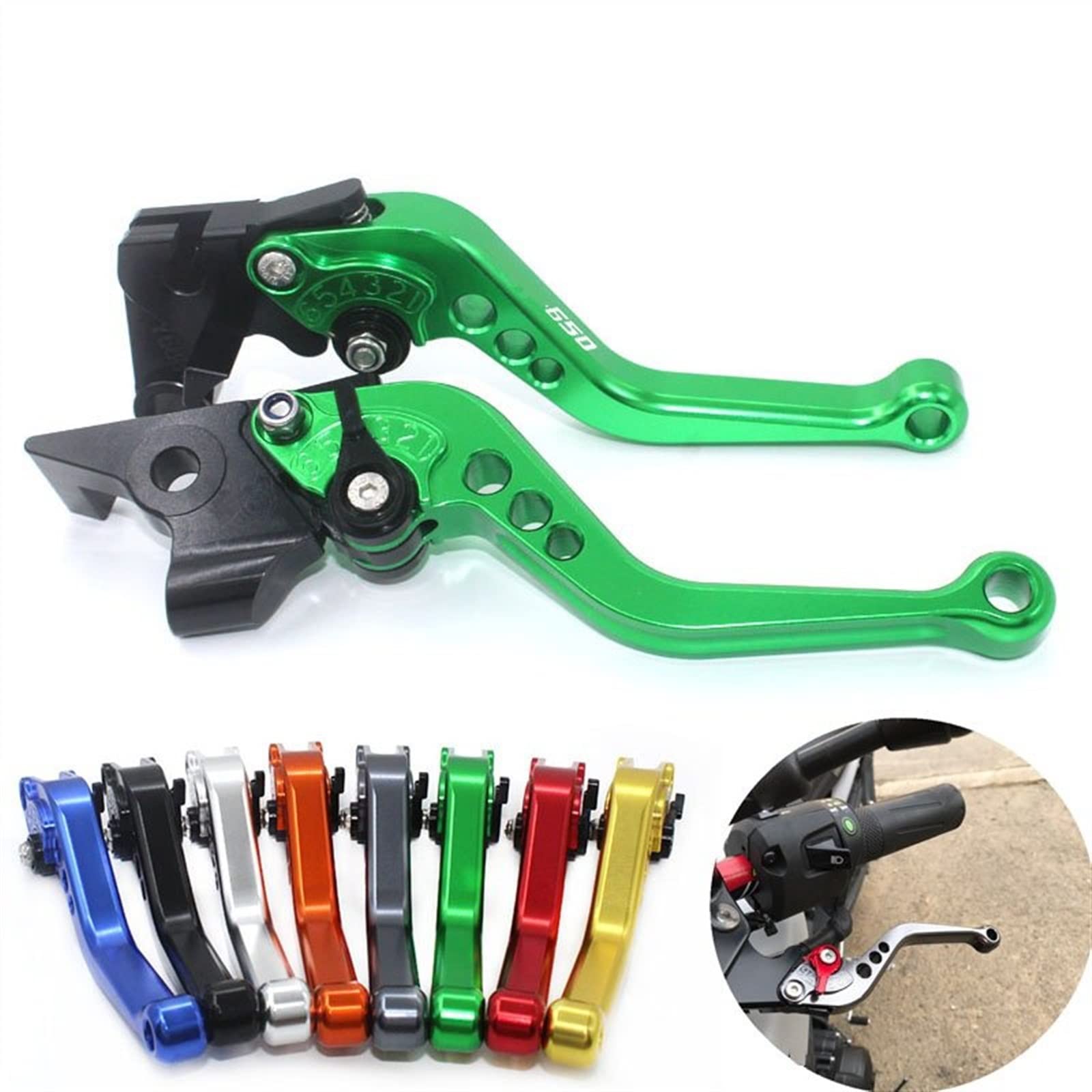 Palancas De Embrague Y Freno Ajustables Para Kawasaki Ninja Z650