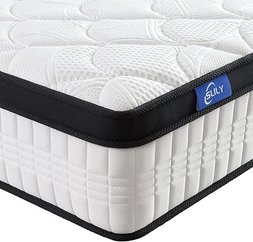 Hybride 26 cm ressorts ensachés + mémoire, H4, 160×200 slily