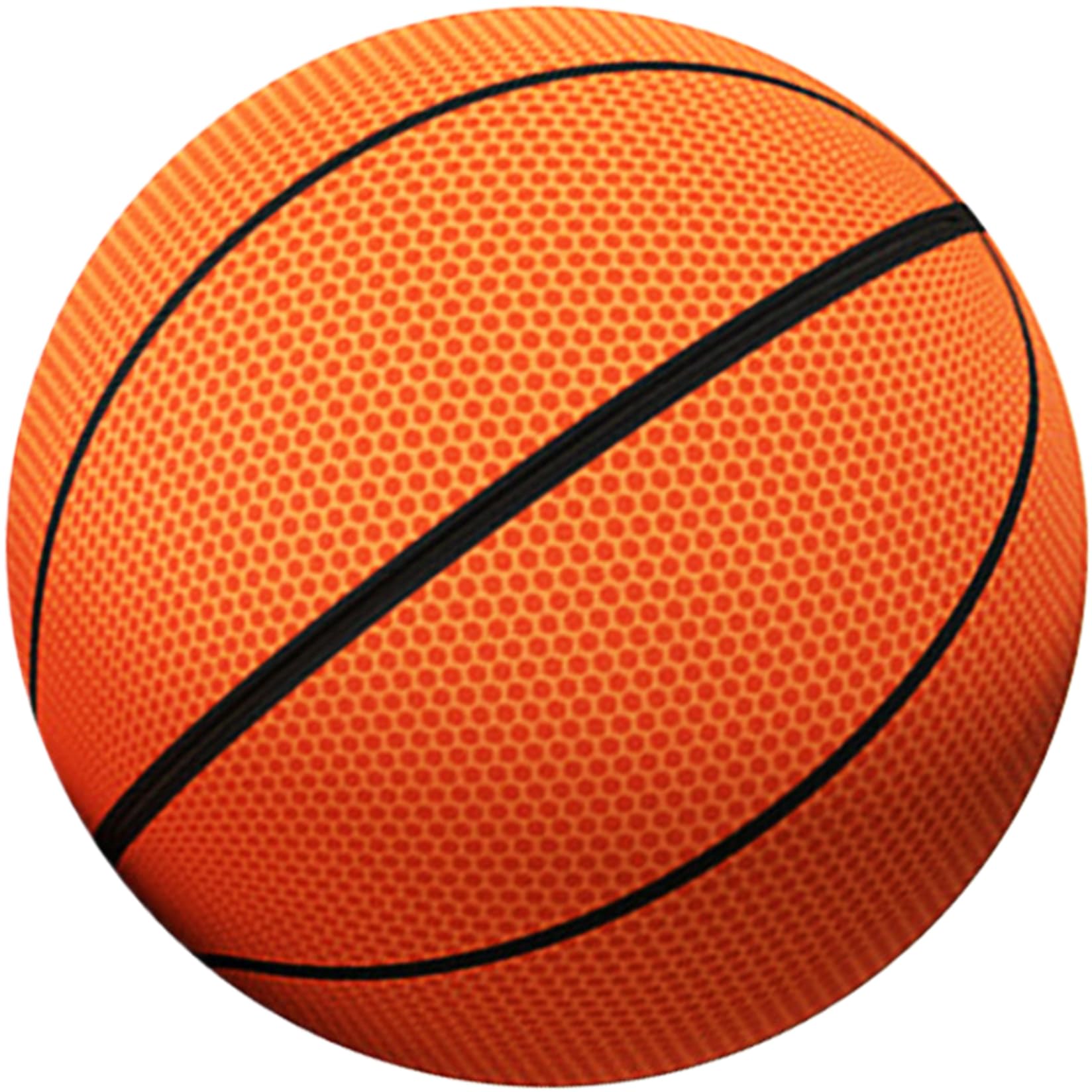 Whyzsjnclg Airless Basketball, Silent Basketball, Size 7. (9.5inch) High Elastic Airless, Detachable Foam with Zip Cover for Home Indoor Kids 6+ for Daily Use