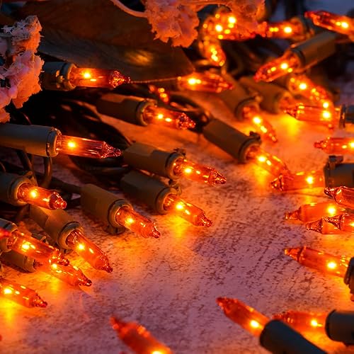 Miniatura 4 de Luces de Navidad incandescentes en tira con cable en verde.