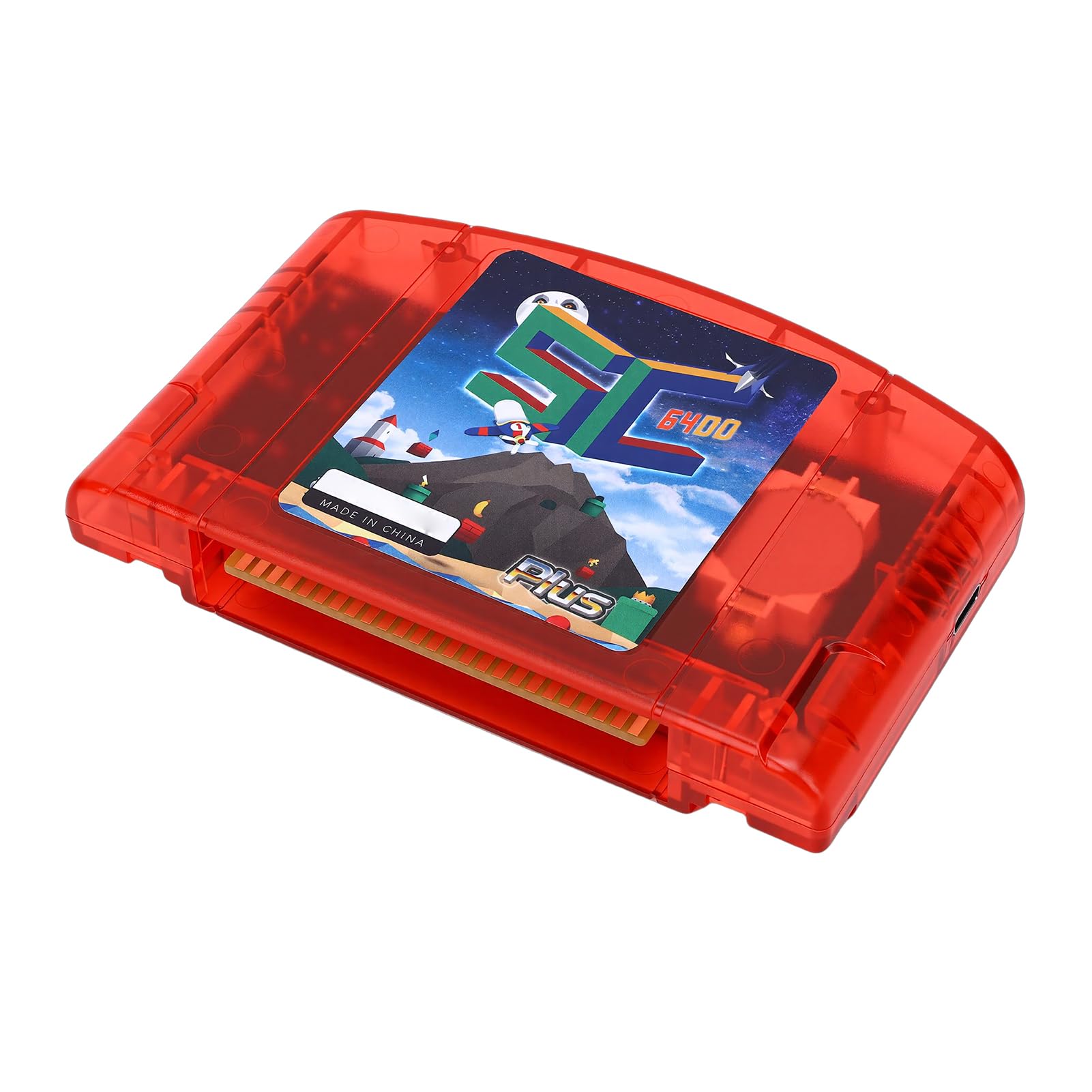 Open-Source-Flash-Kartusche für Spiele, für N64 mit Unterstützung von 64 MB, Schnellladung, 23,8 MIB/s, Sicherungskopie mit automatischer Speicherung (transparent)