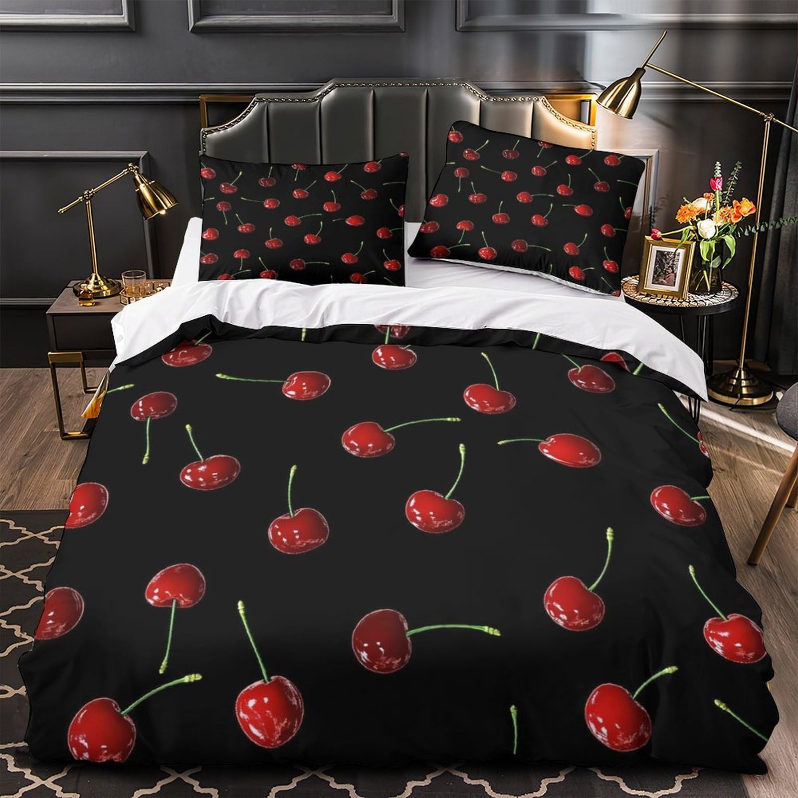 Housse de couette microfibre hypoallergique pour le confort des adultes