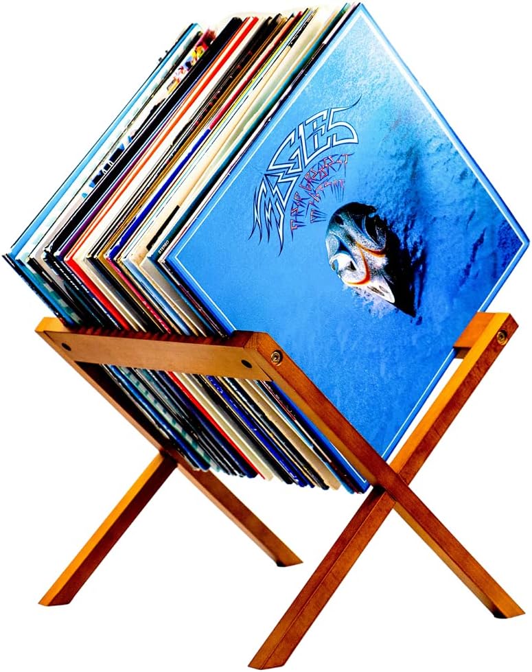 The HHC Vinyl Record Holder Rack I Designer Vinyl Record