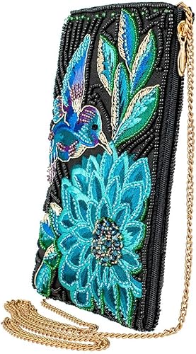 Miniatura 4 de Mary Frances Bolso cruzado iridiscente para teléfono, multicolor, Multi