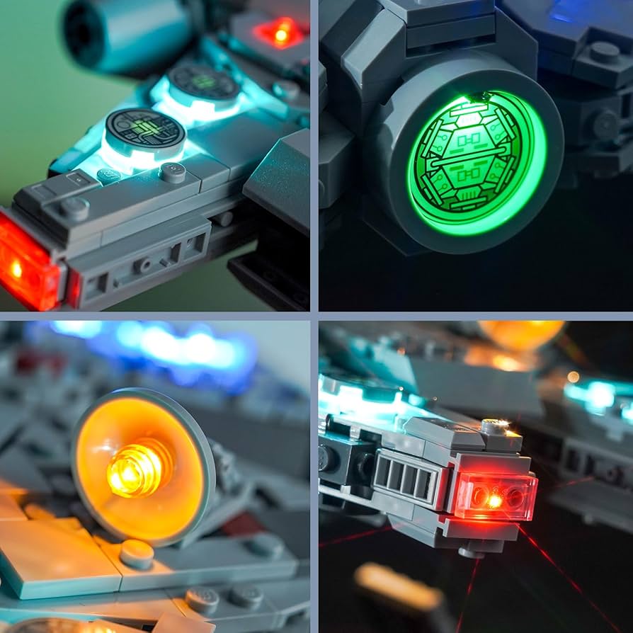 Amazon.com: BrickBling LED Light Compatible with Lego 75375