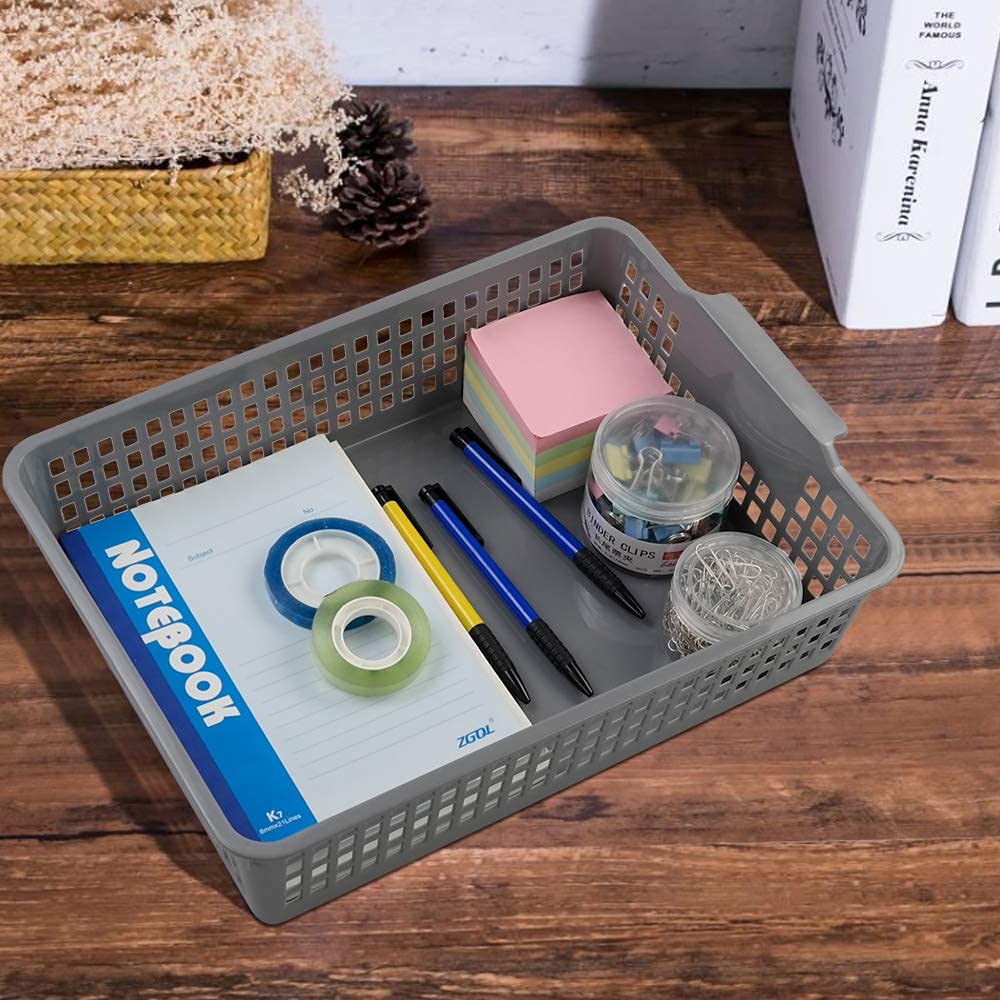 Flipside Products – Bandejas De Plástico Corrugado Azul Para Cartasalmacenamiento 18 X 12 X 4 5 Pulgadas Cada Una Paquete De 2