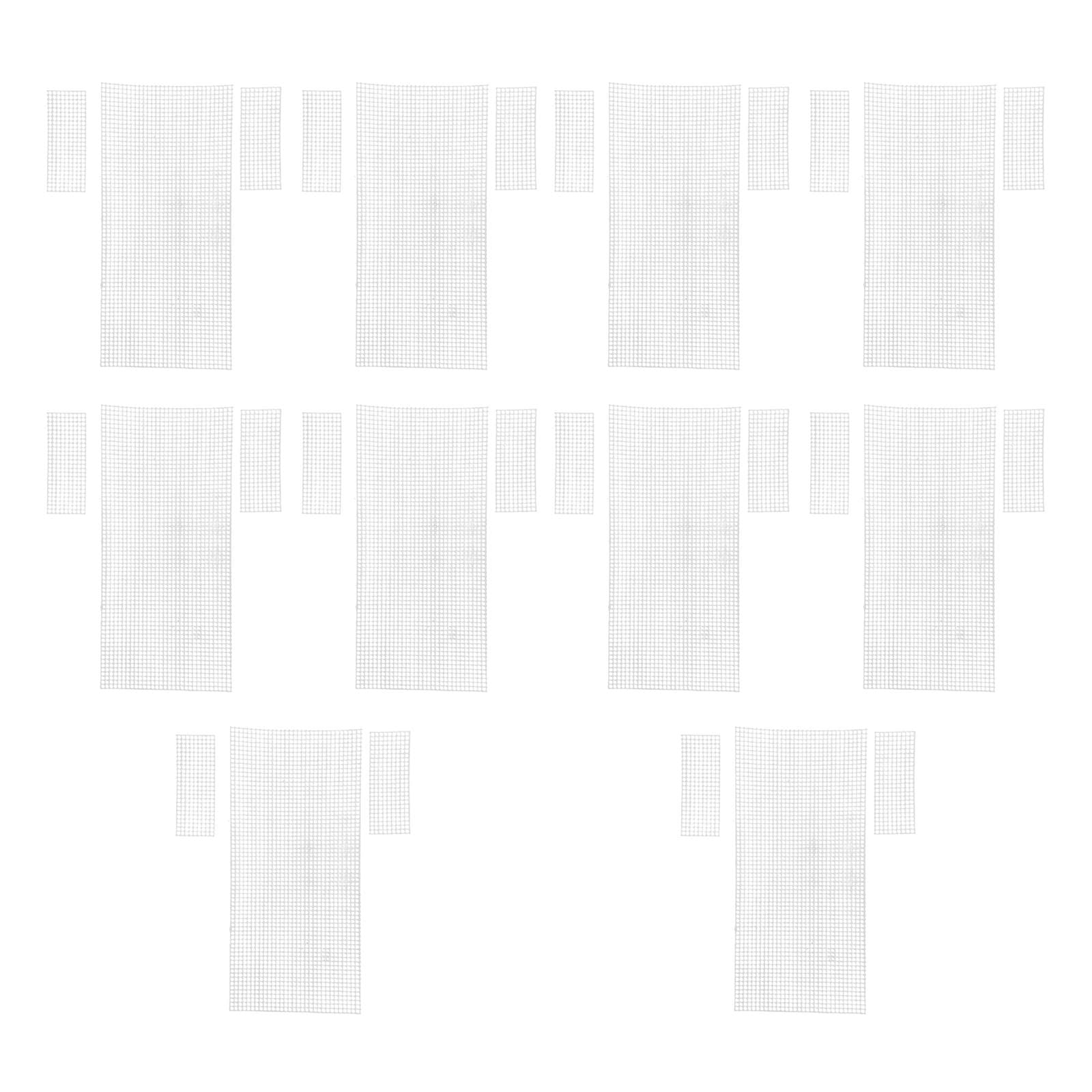 MYADDICTION G510x DIY Plastic Mesh Canvas Sheets Weaving Sewing Bag Making Accessories Crafts | Needlecrafts & Yarn | Rug Making | Latch Hooking | Latch Hooking Kits