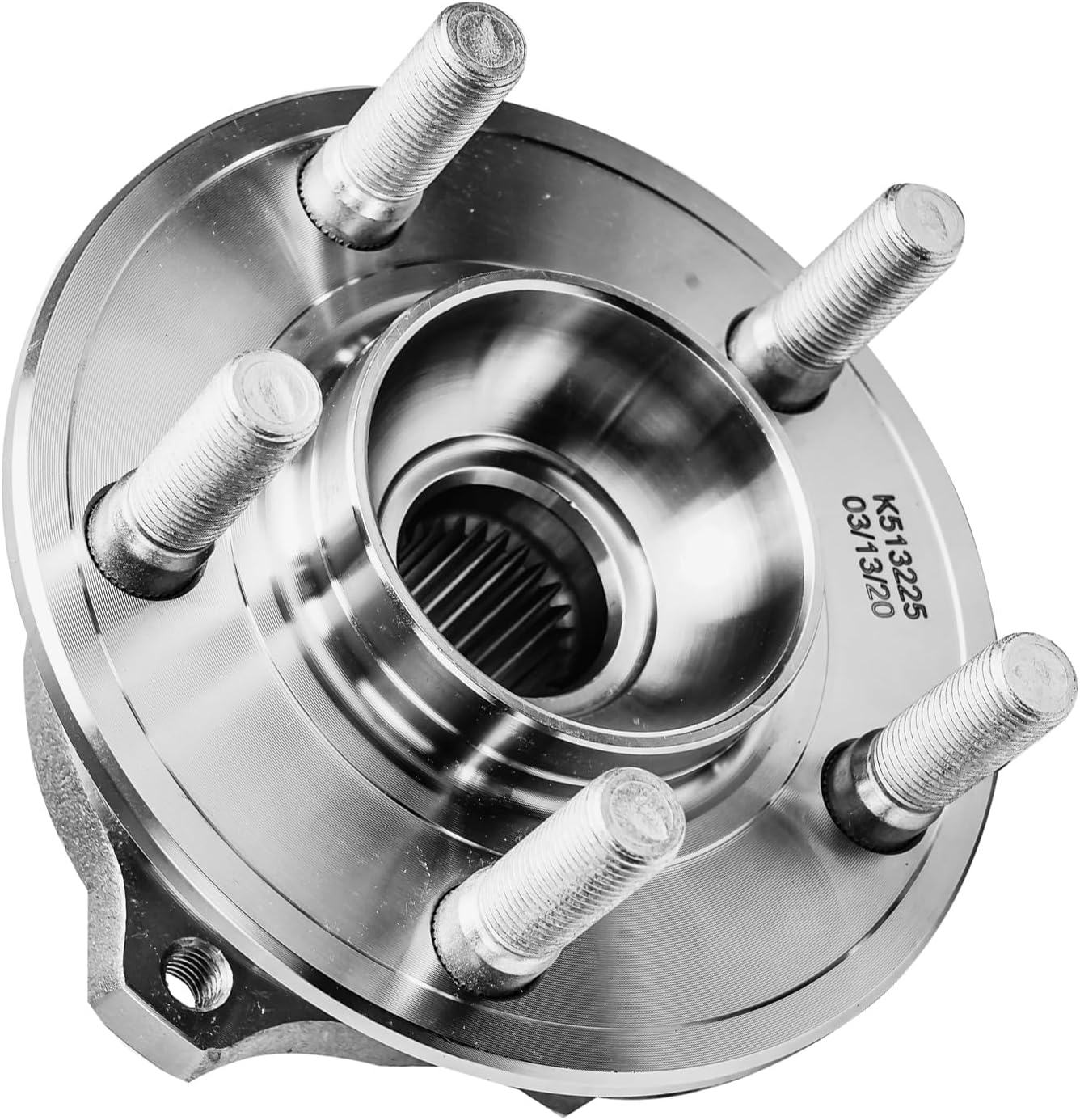 Detroit Axle - AWD Front Wheel Bearing Hubs Kit for 2005-2021 Chrysler 300 Dodge Magnum 2007-2021 Charger 2 Wheel Bearing Hubs 2 Sway Bar Links Replacement