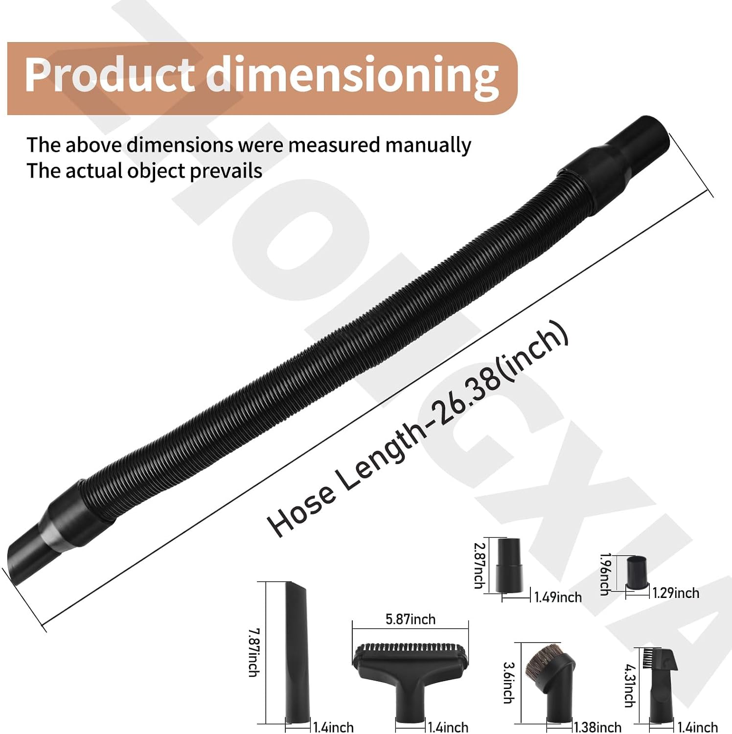 Replacement Hose 14-37-0170 Compatible With 0882-20 Compact Vacuum
